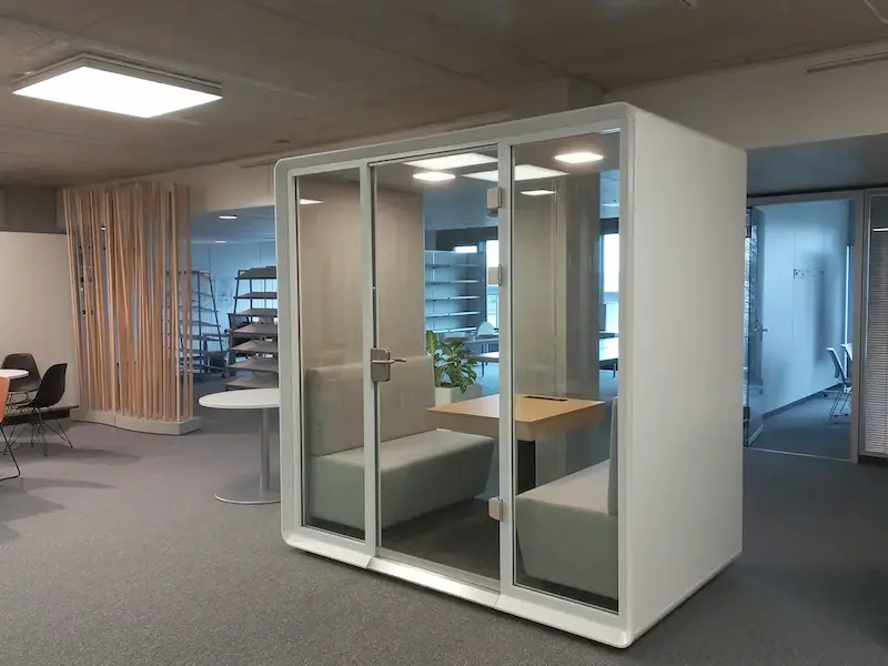 CAP Besprechungskabine Referenz SIKA Zürich, Schweiz