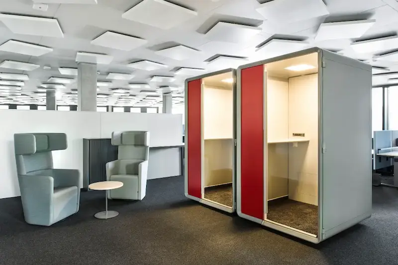 CAP Besprechungskabine Referenz SIKA Zürich, Schweiz