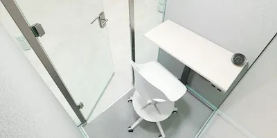 Meetingboxen, Telefonzellen, Besprechungskabinen für ruhiges, konzentriertes Arbeiten