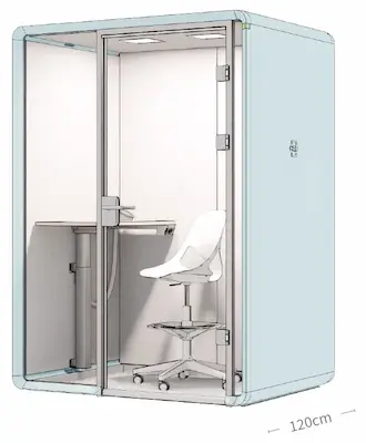 Meetingkabine, Besprechungskabine, Meetingbox,Akustikkabine, Bürokkabine, Telefonkabine