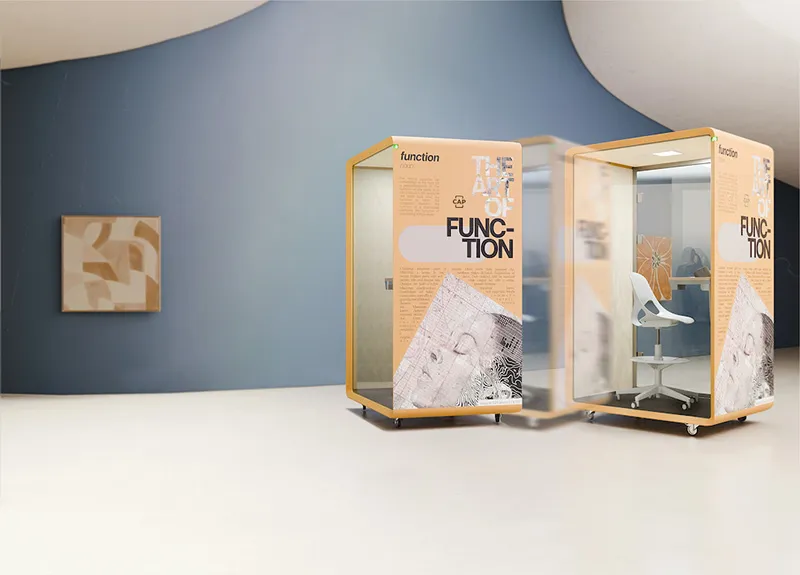 Besprechungskabinen für ruhiges, konzentriertes Arbeiten