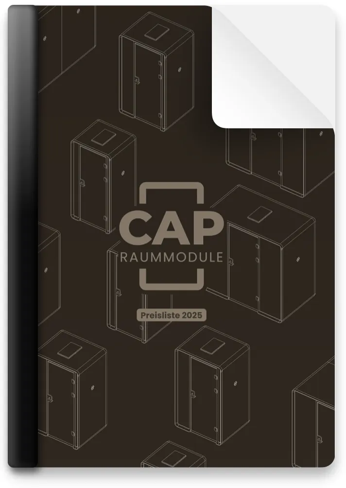 Datenblatt-Bürokabinen, Austikkabinen - Meetingboxen - Alle Modelle