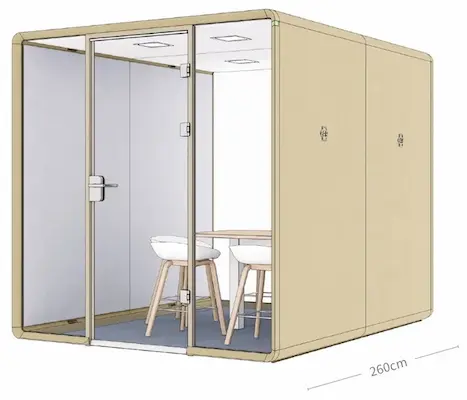 Meetingkabine, Besprechungskabine, Meetingbox,Akustikkabine, Bürokkabine, Telefonkabine