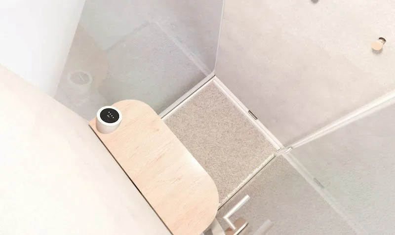 Telefonbox - Tischoberflächen wie Materialien frei wählbar